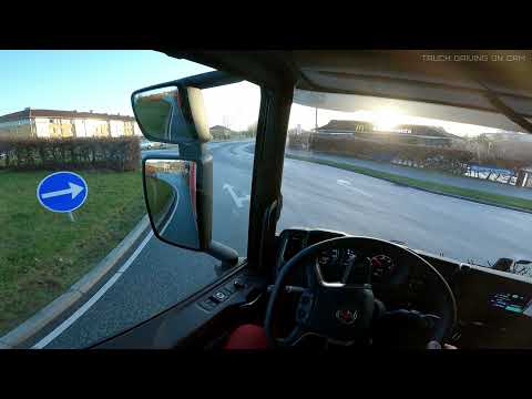 Long Drive - PoV Scania P410 Car Carrier - Hundested-Ringsted - TDOC 16-12-2021