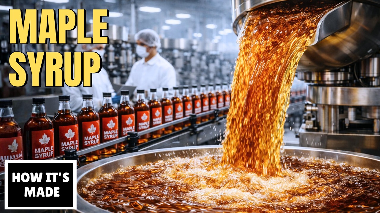 How Maple Syrup Is Made - And Why Most Bottles Are Fake