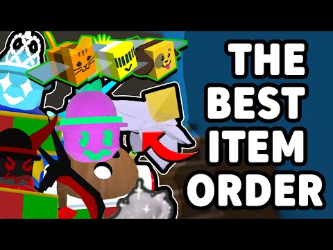 The Item Order That Help You Advance Quickly in Bee Swarm Simulator | Roblox