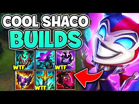 3 hours of Pink Ward trying different Shaco builds... (THE SHACO MOVIE)