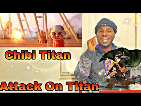 Chibi Titans 2 - The Wumbling Attack On Titan Animation | REACTION VIDEO