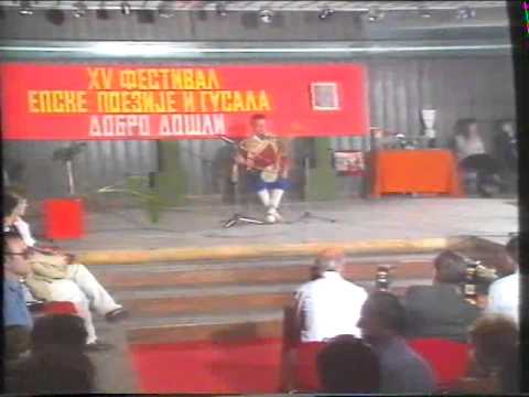 Narodni guslar Draško Malidžan-1 mjesto, Priština 91