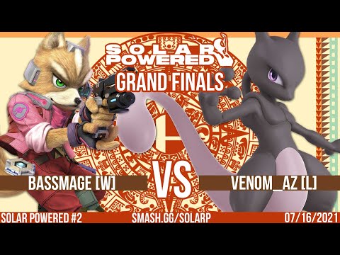 Solar Powered #2 - SSBU - BassMage [W] (Fox) vs. VenomAZ [L] (Mewtwo) - Grand Finals