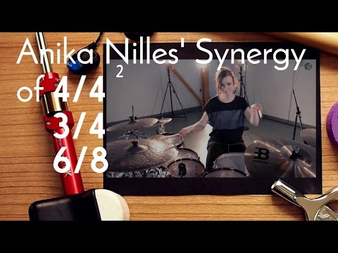 How to play Anika Nilles - Synergy | Metric Modulation Groove concept | 2 |