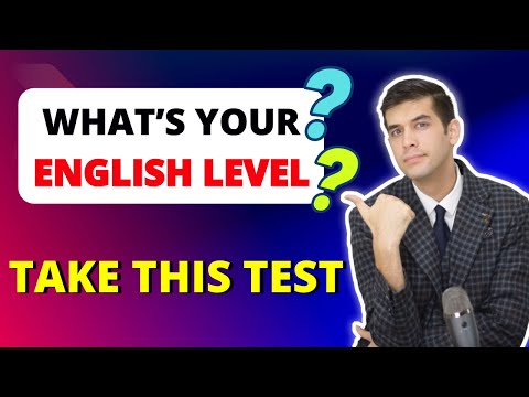 What’s your English level? Take this test!