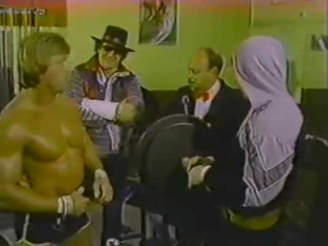 Roddy Piper, Paul Orndorff & Bob Orton train for WrestleMania (03-16-1985)
