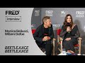 FRED S Interview Monica Bellucci And Willem Dafoe BEETLEJUICE BEETLEJUICE Venezia81