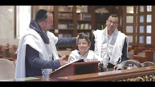נתנאל כהן בעליה לתורה וטקס בר מצוה מוזיקלית