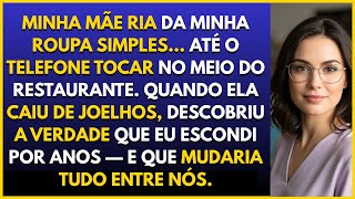 “Enquanto minha mãe ria da minha roupa simples, a ligação do hospital fez ela cair de joelhos — e eu