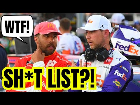 DENNY HAMLIN FRUSTRATED with BUBBA WALLACE UNDER PERFORMANCE in NASCAR RACES!