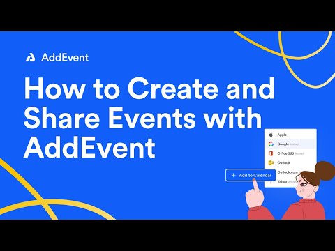 How to Create and Share Events with AddEvent