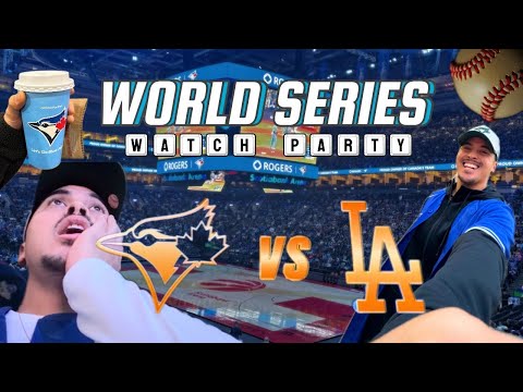 Blue Jays Fans React to World Series Game 6 & 7 at Scotiabank Arena’s Watch Party | Vlog