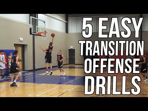 How to Teach Transition Offense with 5 Easy Drills