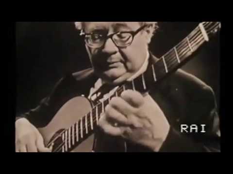 Andres Segovia Live Concert on RAI Italian Television 1956