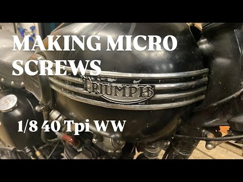 Making Micro Screws