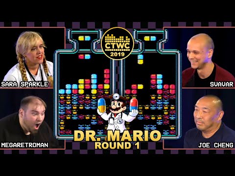 2019 Dr. Mario Championship - Rd. 1 - Tetris Masters take on the Virus!