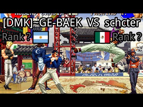 The King of Fighters '97: (AR) [DMK]~GE-BAEK vs (MX) schcter - 2021-03-21 19:24:51