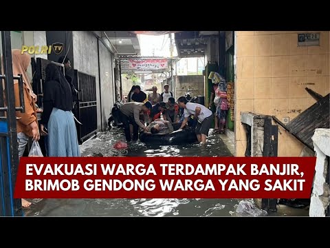 PRESISI UPDATE : EVAKUASI WARGA TERDAMPAK BANJIR, BRIMOB GENDONG WARGA YANG SAKIT 01/02/2026 (17.00)