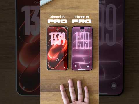Xiaomi 18 Pro vs iPhone 18 Pro - SPEED TEST!