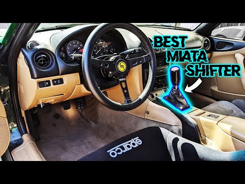 Installing The BEST Shifter Ever Made For the Mazda Miata! (MiataRoadster)