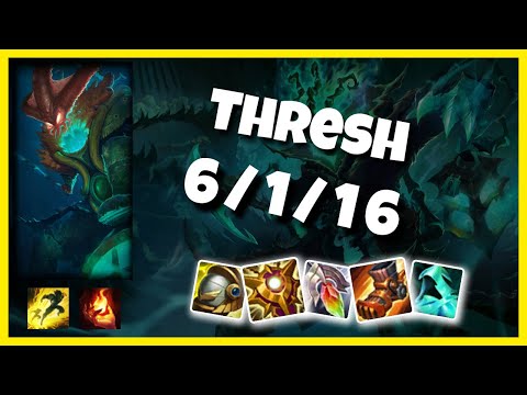 Thresh vs Lulu OCE Challenger SUPPORT (6/1/16) - v11.4