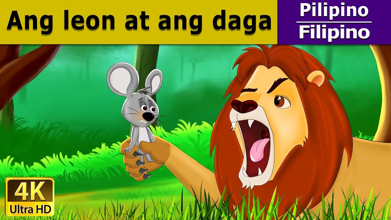 Putar video Ang Leon at ang Daga | Lion and The Mouse in Filipino | Filipino Fairy Tales sekarang Ang Leon at ang Daga | Lion and The Mouse in Filipino | Filipino Fairy Tales