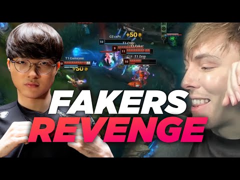 LS | FAKERS REVENGE ON CAPS | G2 vs T1