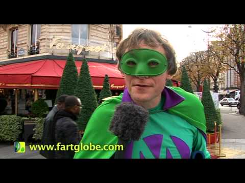 Mr Methane Does Fouquet's Restaurant in Paris - Long Live FartGlobe HILARIOUS