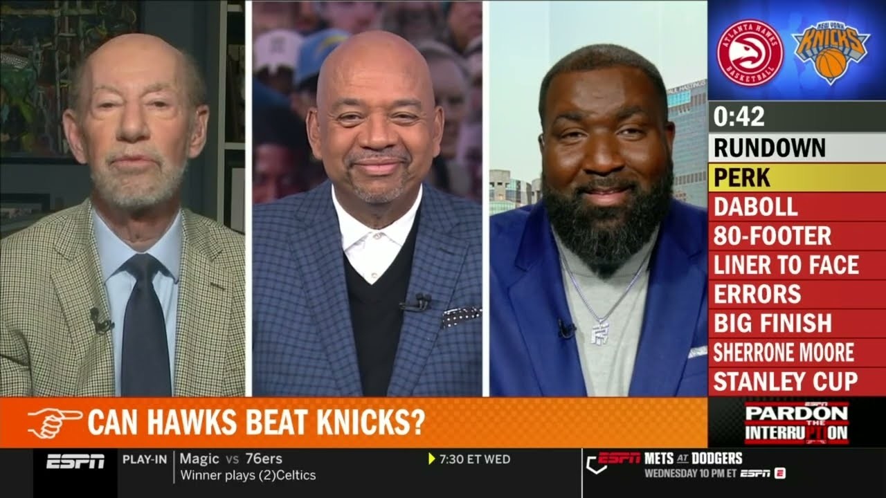 Perk is eyeing on KD & Ant-Man in the playoffs 🗣️ + SEVEN GAMES for Hawks-Knicks? | PTI