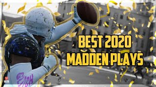 Best Madden Plays In 2020!!! (Beat Drop Compilation)