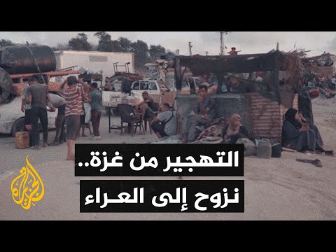 فيديو | أصوات من غزة | لا طعام ولا ماء ولا خيام.. النازحون من مدينة غزة يواجهون أوضاعا كارثية
