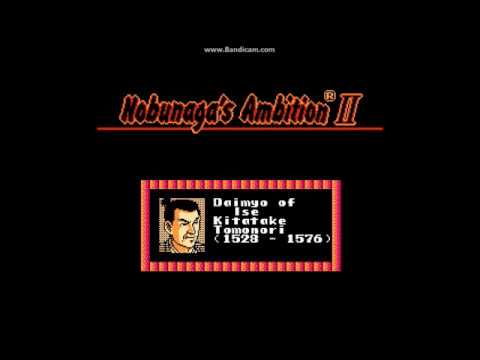 Nobunaga's Ambition II (NES) Intro
