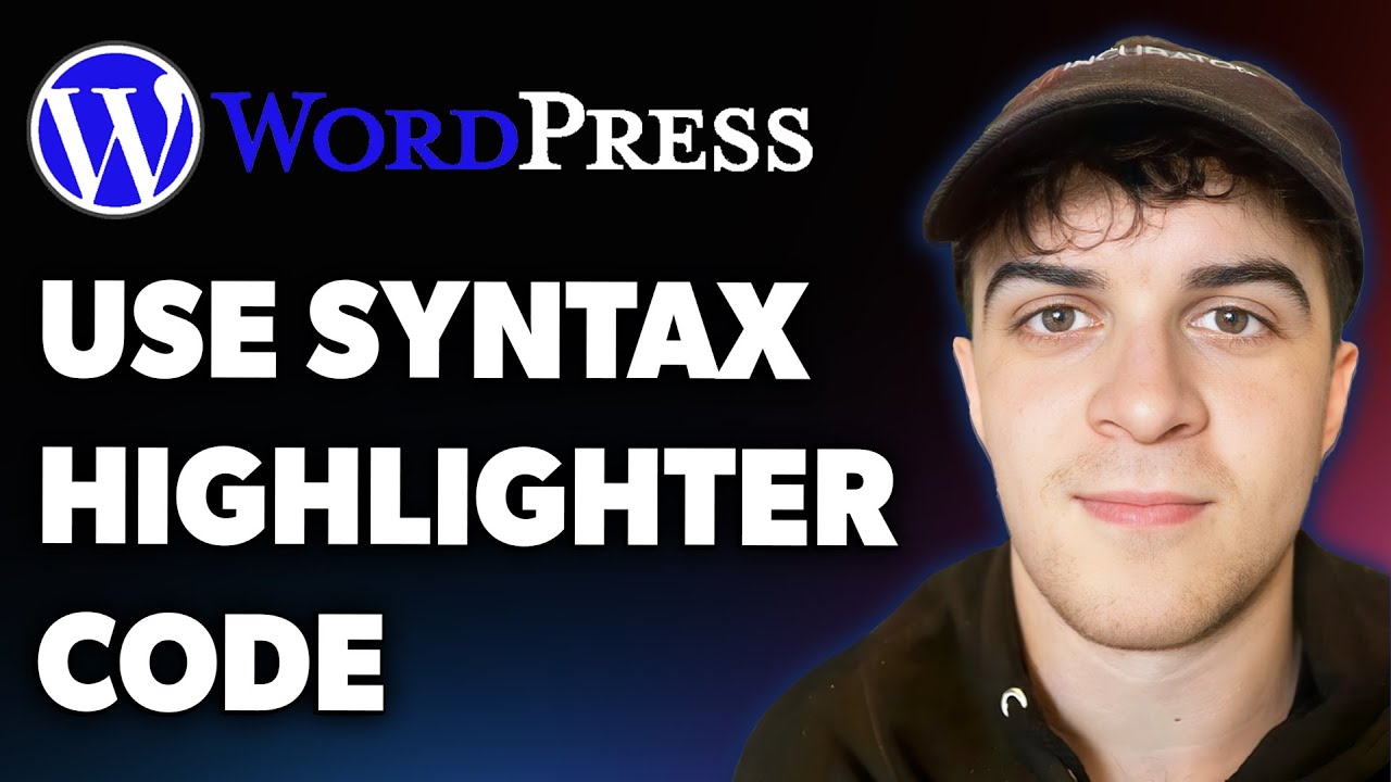 How to Use Syntax Highlighter Code in Wordpress (Full 2025 Guide)
