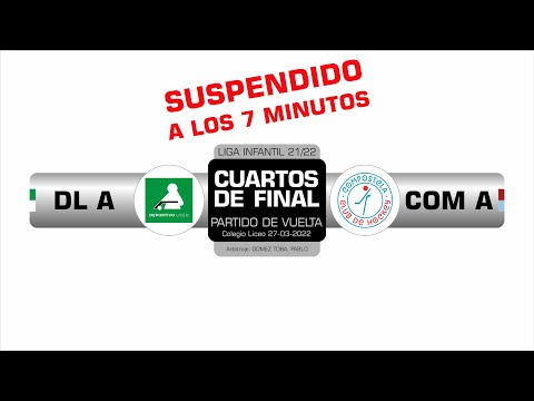DEPORTIVO LICEO A - CH COMPOSTELA A | VUELTA CUARTOS FINAL INFANTIL ORO