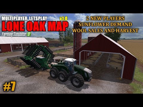 FS17 - Lone Oak Farm Map "Multiplayer Letsplay" Part 7