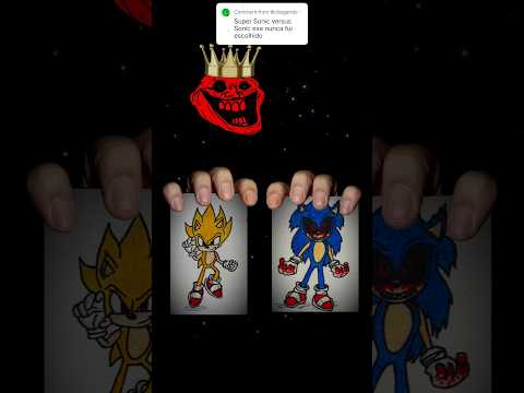 Super Sonic vs Sonic exe #trending #sonic #trolledit #sonicthehedgehog #shadowthehedgehog