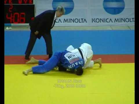 Judo BRAUN Ákos (HUN) -73kg 2005 IDEM - 01 柔道