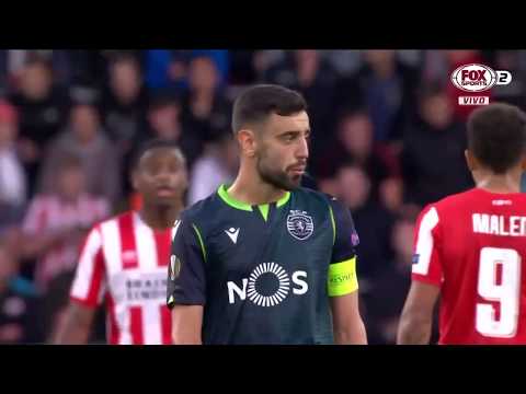 ENDIABRADO! O que Bruno Fernandes fez em derrota do Sporting não é brincadeira