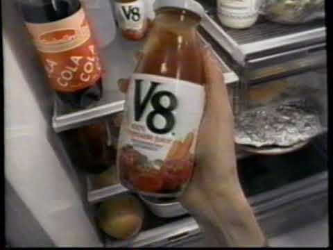 1995 V8 Juice "It might just make you feel better" TV Commercial