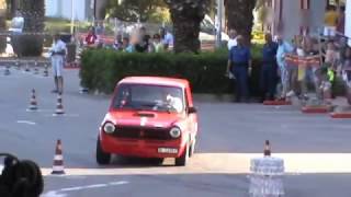 preview picture of video 'Gimkana Palagiano 2013 -- Donato Argentiero su A112 Silver Car Motorsport'