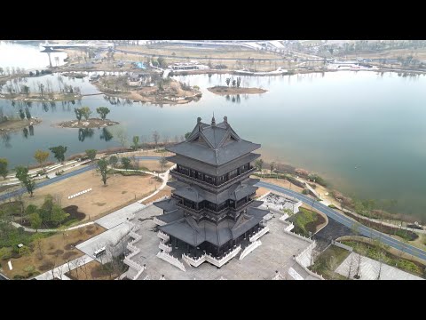 DJI Mini 3 Pro 四川成都東安閣｜東安湖公園(3)(Chengdu Dongan Lake Park, China)22022023