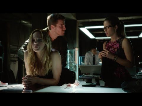 Olicity, Diggle & Sara | "I Can Keep A Secret. Just Ask Him" | S02E05