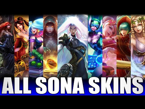 All Sona Skins Spotlight 2020 - Including PsyOps Sona
