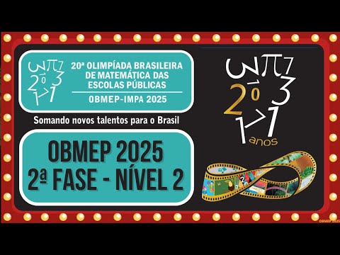 PROVA COMPLETA OBMEP 2025 NÍVEL 2  SEGUNDA FASE - (SIMULADO 1 COM GABARITO PARA ESTUDAR)