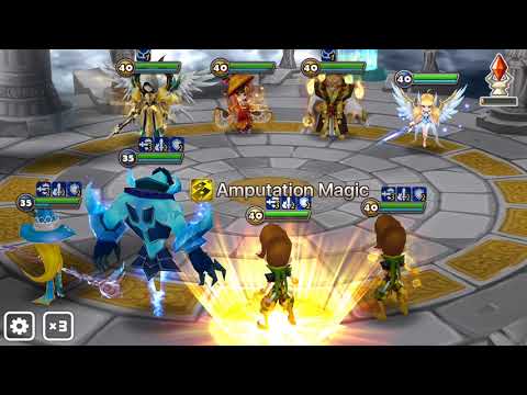 Summoners War Arena - Double Lushen, Bernard, Purian vs Camilia