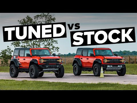 Thumbnail for BRONCO RAPTOR Drag Race Comparison // VELOCIRAPTOR 500 by HENNESSEY vs Ford Bronco Raptor by Ford Raptor, Car, Vehicle, Ford Bronco, Ford Bronco II