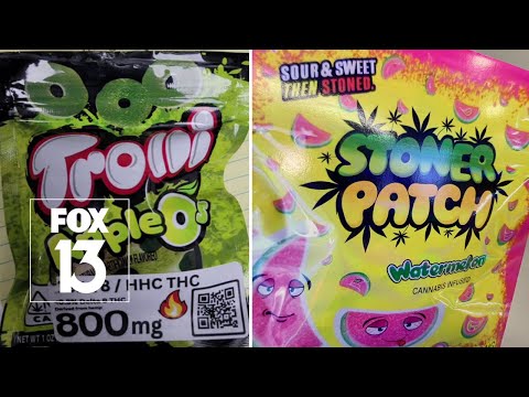 Increase in kids hospitalized after eating THC gummies