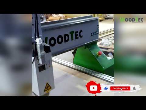 WoodTec H 2040 - фрезерно-гравировальный станок с чпу woo2010, видео 9