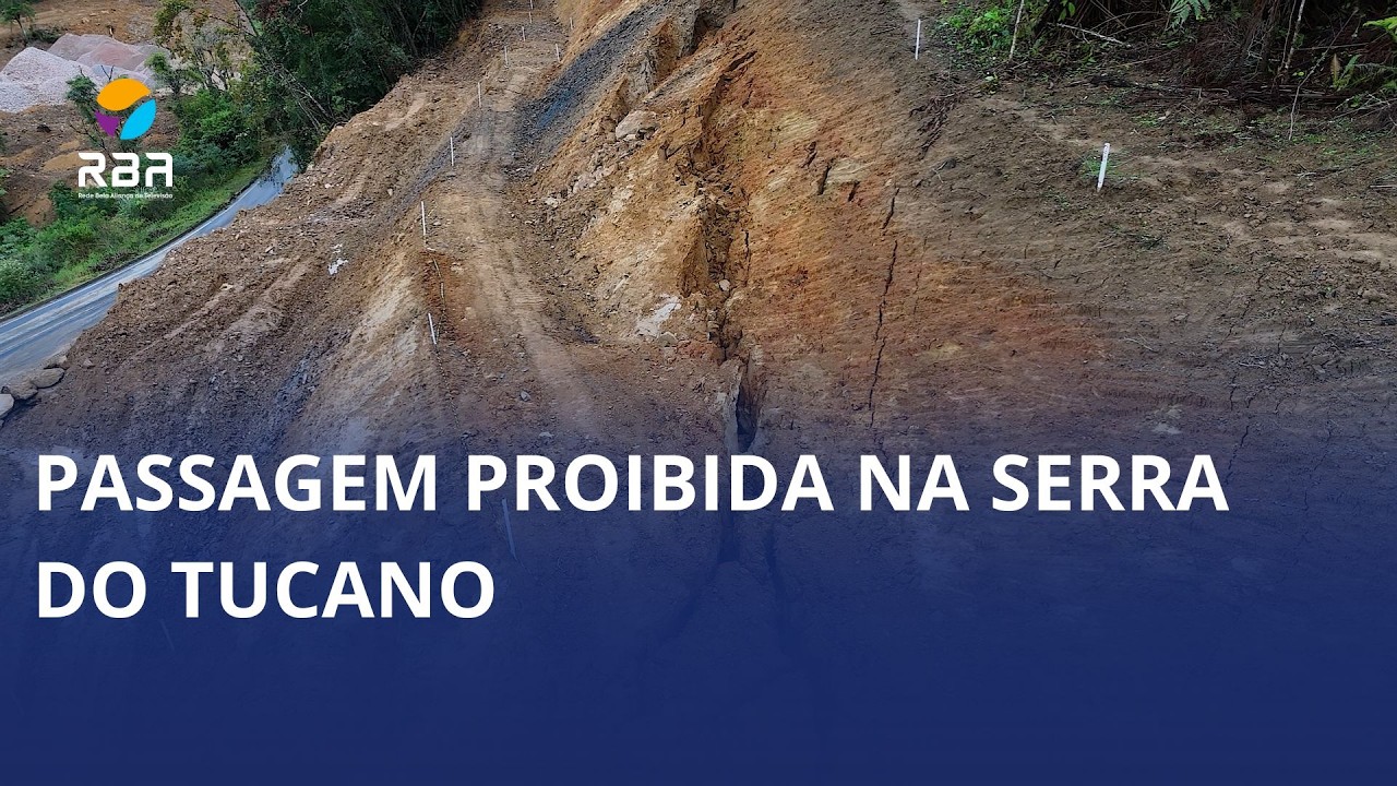Passagem proibida na Serra do Tucano!