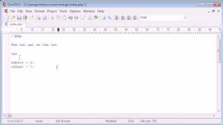 Beginner PHP Tutorial - 56 - Creating a Find and Replace Application Part 3